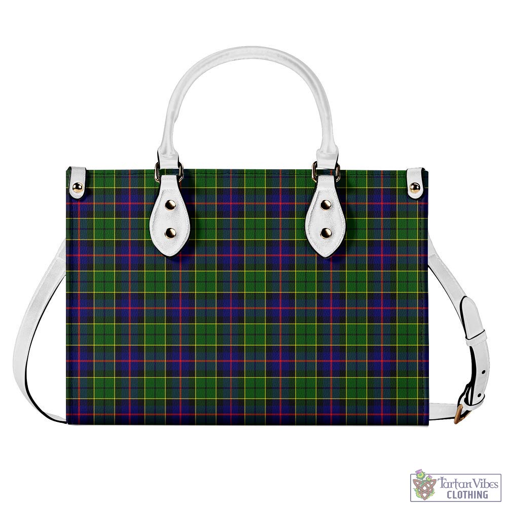 Tartan Vibes Clothing Forsyth Modern Tartan Luxury Leather Handbags