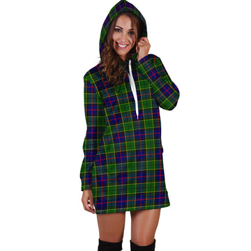 Forsyth Modern Tartan Hoodie Dress