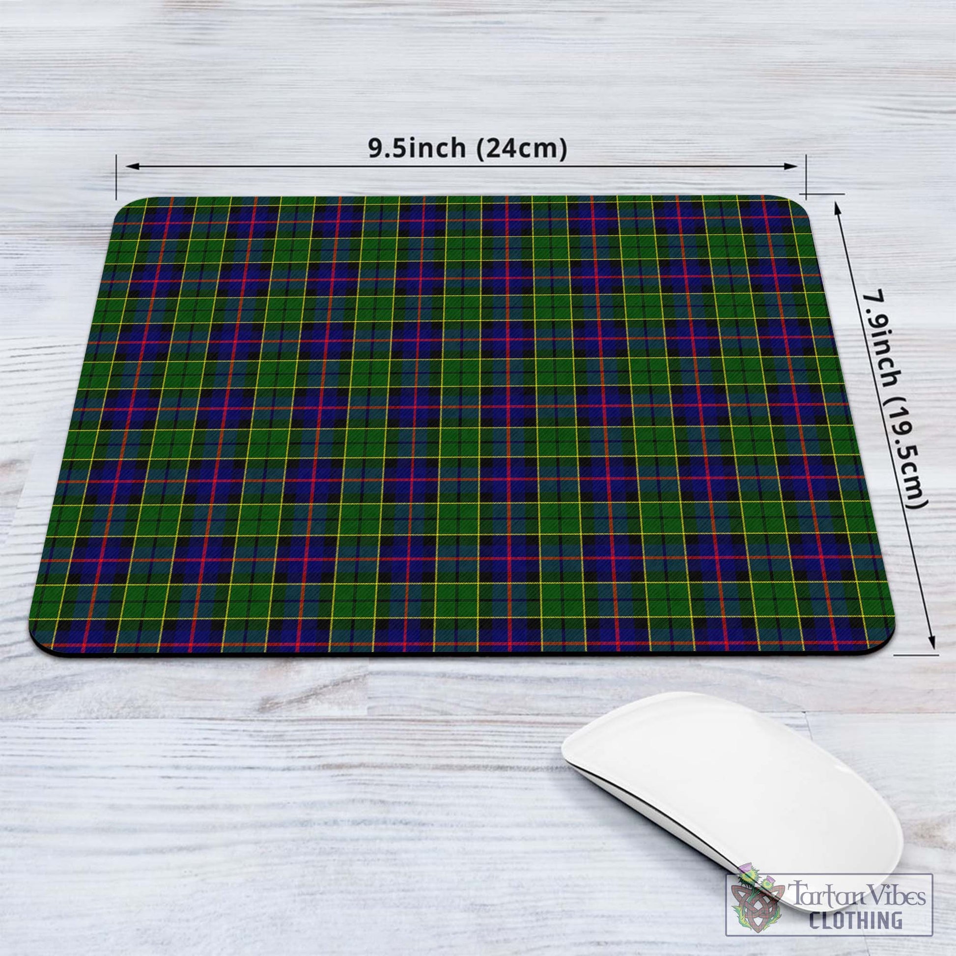 Tartan Vibes Clothing Forsyth Modern Tartan Mouse Pad