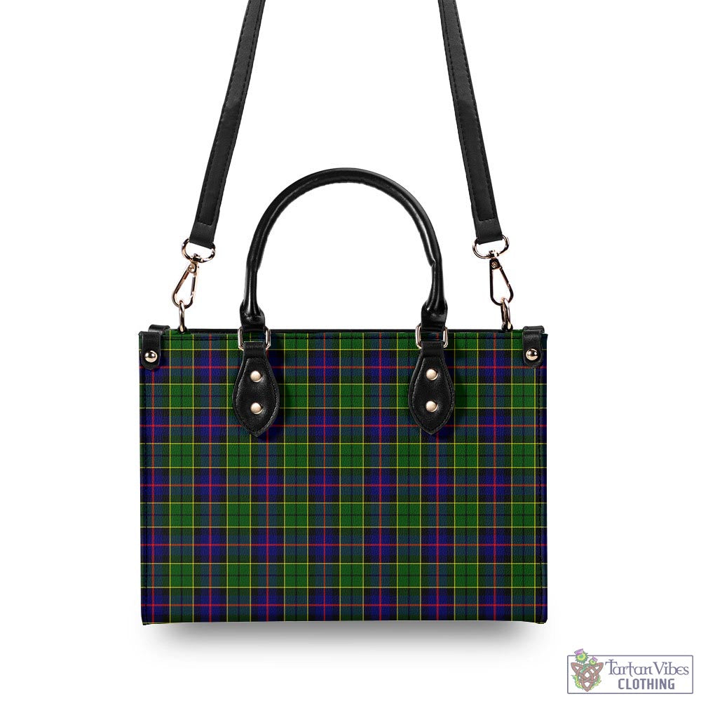 Tartan Vibes Clothing Forsyth Modern Tartan Luxury Leather Handbags