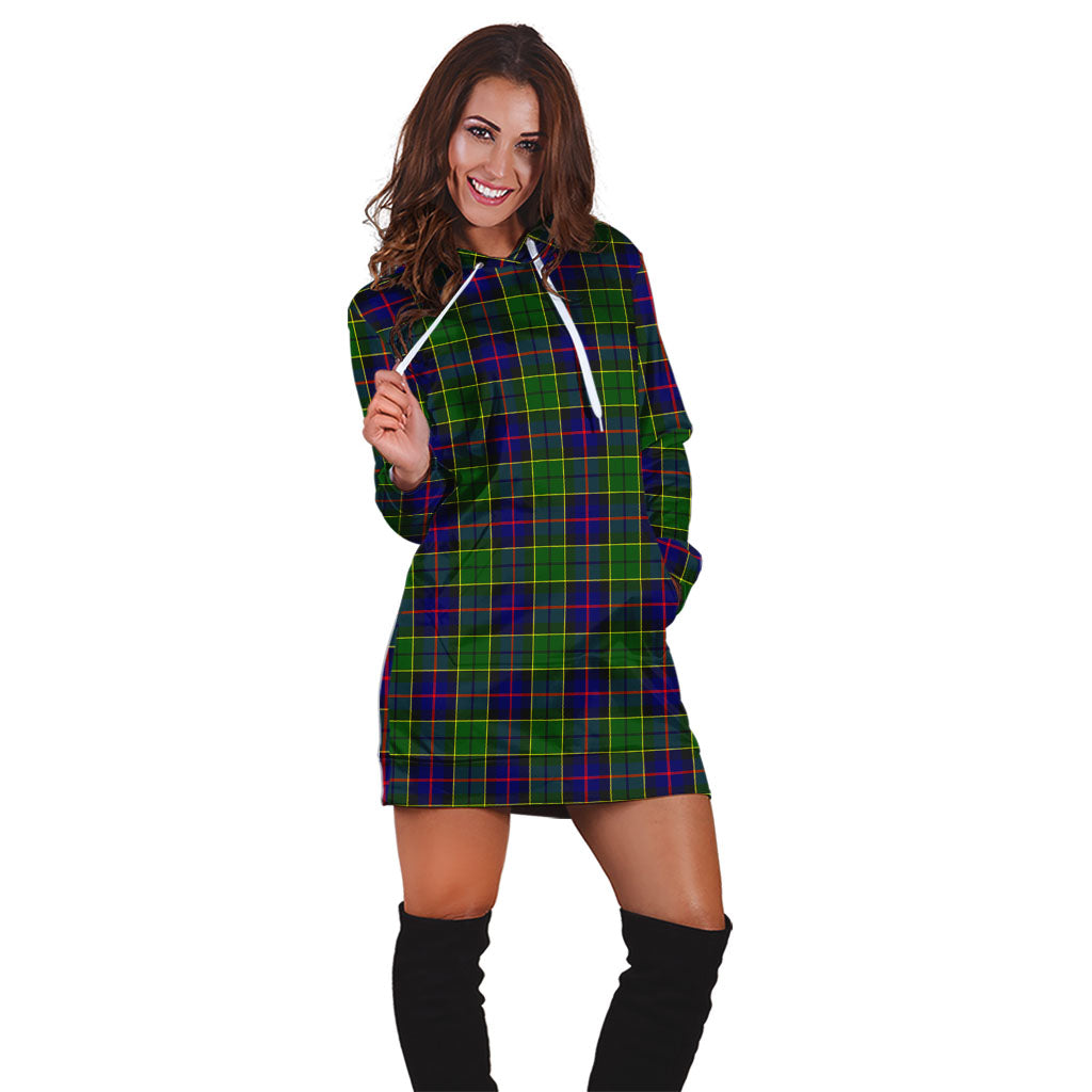 Forsyth Modern Tartan Hoodie Dress - Tartan Vibes Clothing