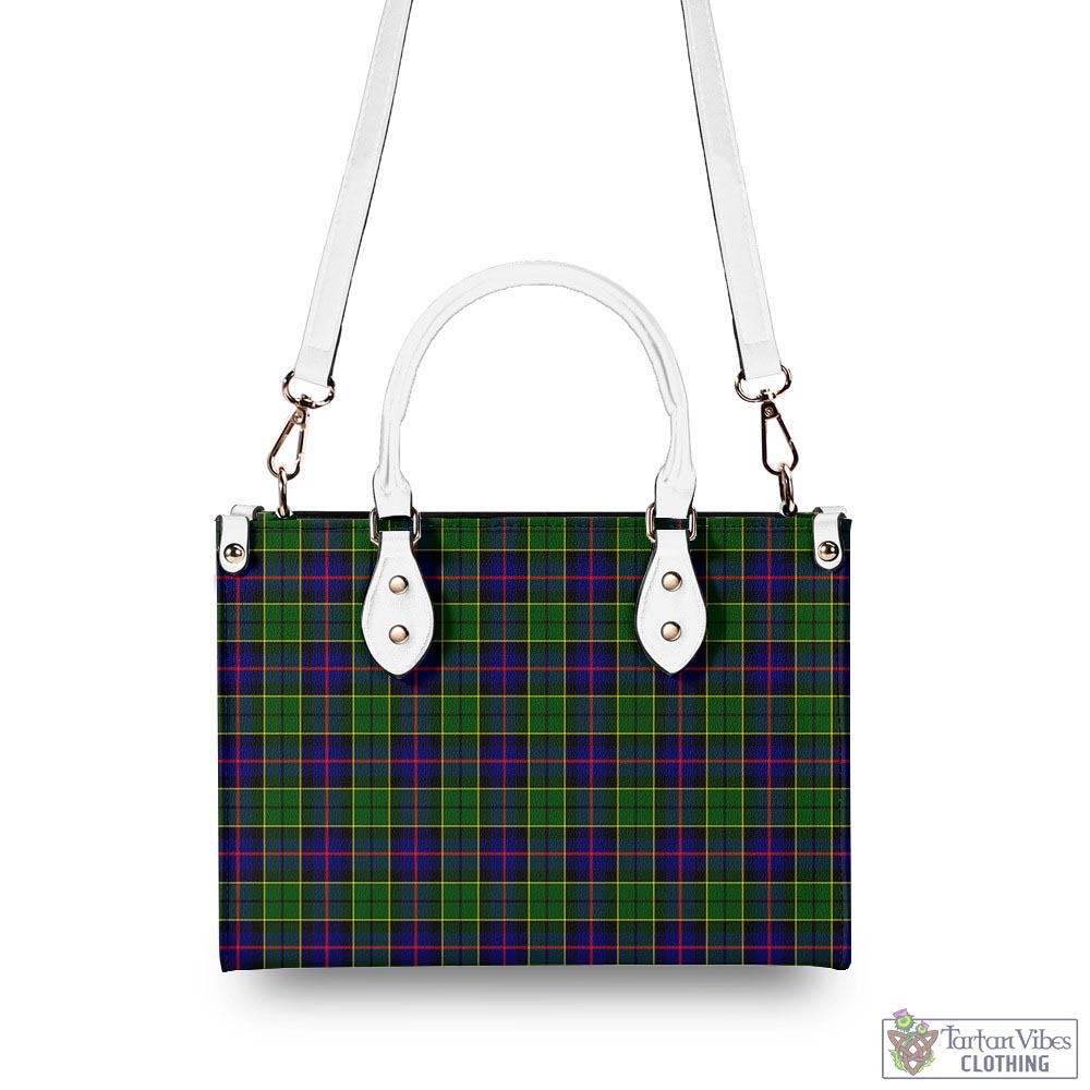 Tartan Vibes Clothing Forsyth Modern Tartan Luxury Leather Handbags