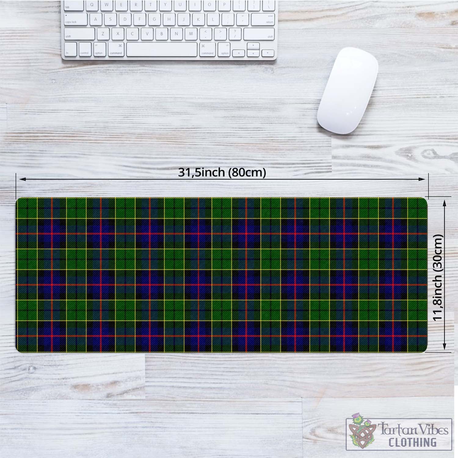 Tartan Vibes Clothing Forsyth Modern Tartan Mouse Pad