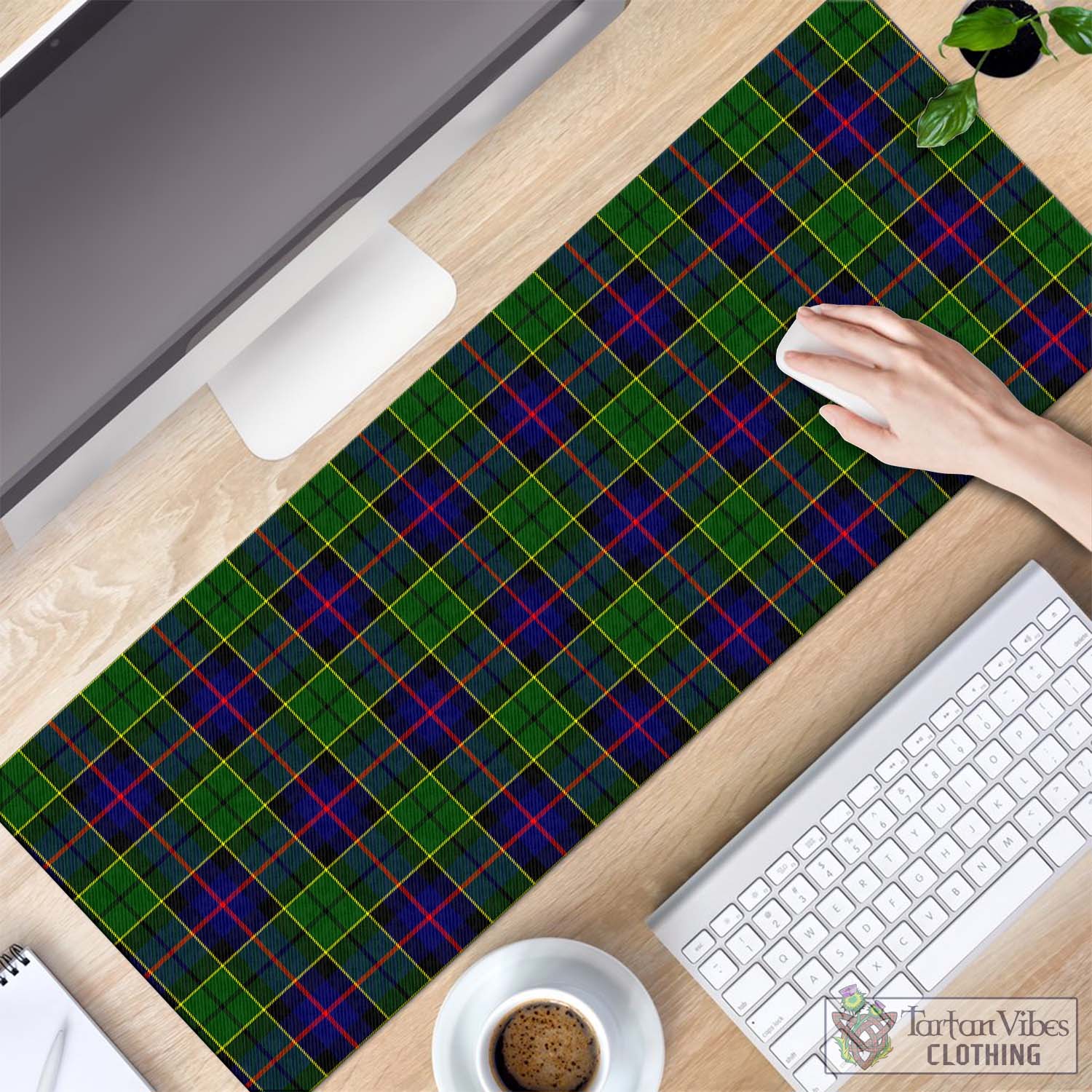 Tartan Vibes Clothing Forsyth Modern Tartan Mouse Pad