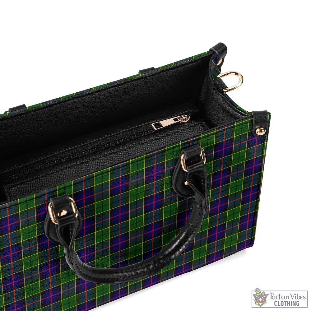 Tartan Vibes Clothing Forsyth Modern Tartan Luxury Leather Handbags