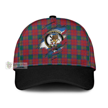 Fotheringham (Fotheringhame) Tartan Classic Cap with Family Crest In Me Style