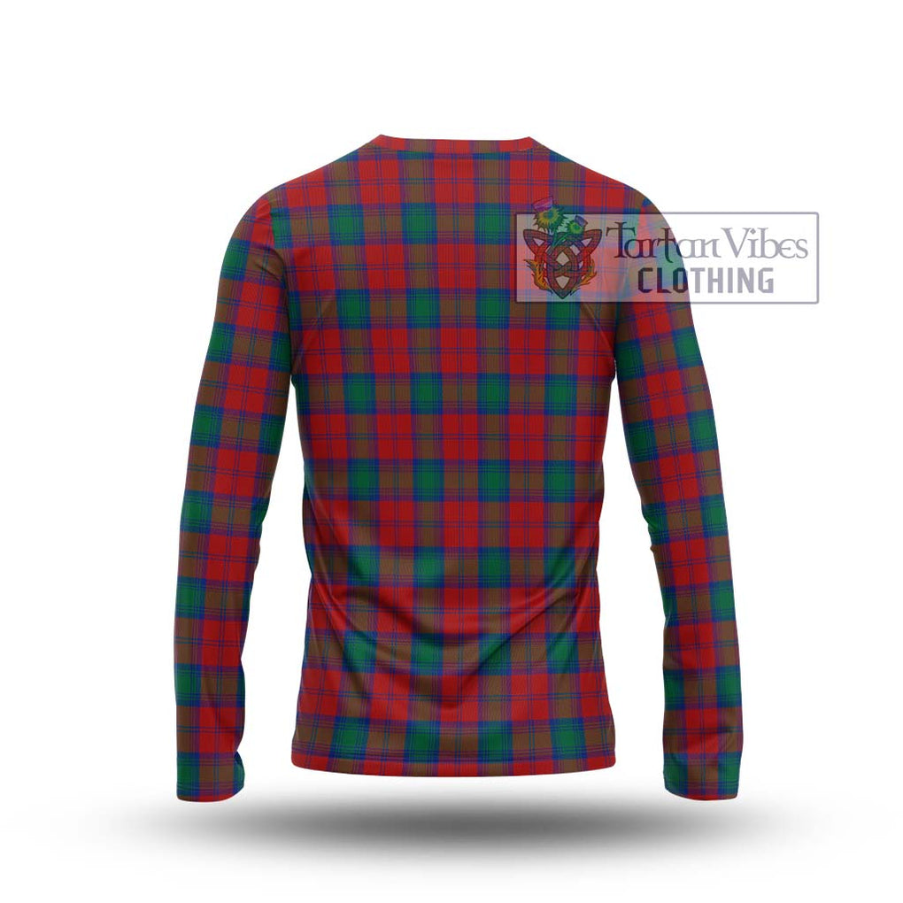 Fotheringham (Fotheringhame) Tartan Long Sleeve T-Shirt with Family Crest DNA In Me Style - Tartanvibesclothing Shop