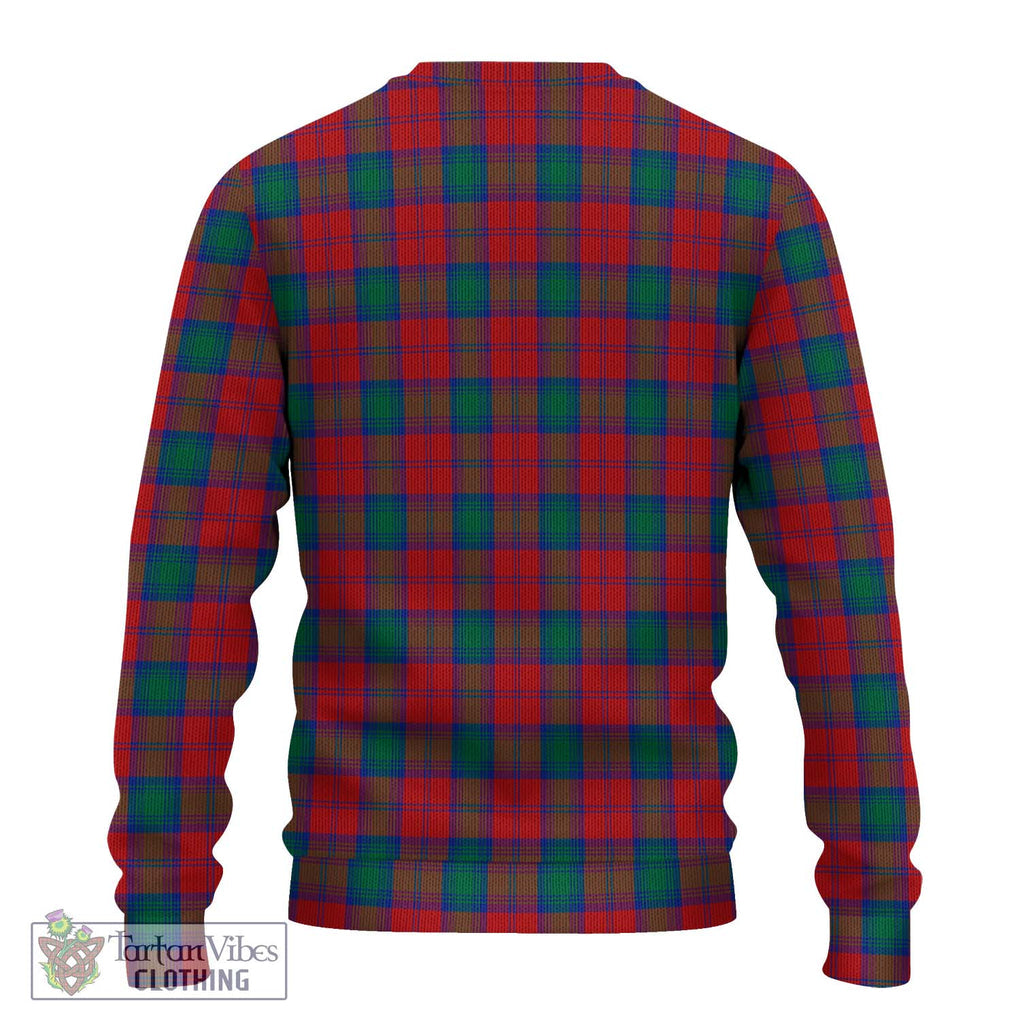 Fotheringham (Fotheringhame) Tartan Knitted Sweater with Family Crest DNA In Me Style - Tartanvibesclothing Shop