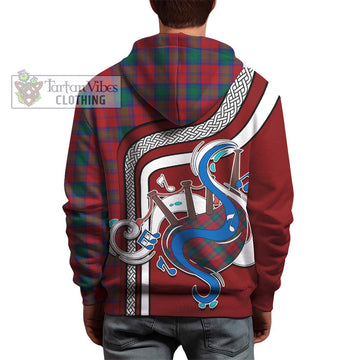 Fotheringham (Fotheringhame) Tartan Hoodie with Epic Bagpipe Style