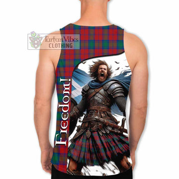 Fotheringham (Fotheringhame) Crest Tartan Men's Tank Top Inspired by the Freedom of Scottish Warrior