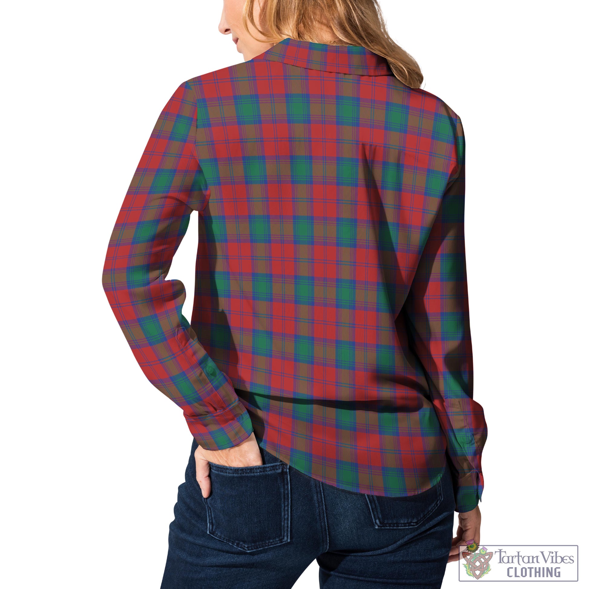 Fotheringham Modern Tartan Womens Casual Shirt