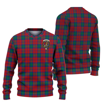 Fotheringham (Fotheringhame) Tartan Ugly Sweater with Family Crest