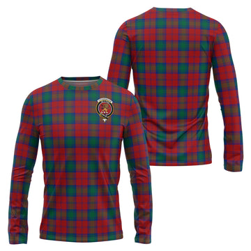 Fotheringham (Fotheringhame) Tartan Long Sleeve T-Shirt with Family Crest