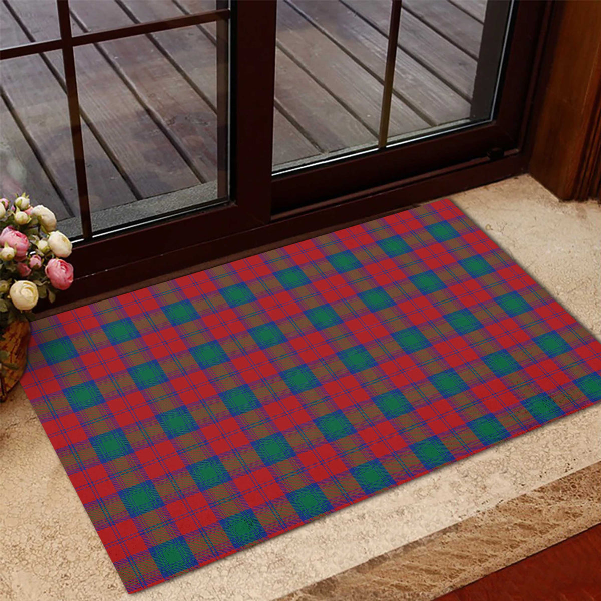 Fotheringham (Fotheringhame) Tartan Rubber Doormat L 60*90cm - Tartan Vibes Clothing
