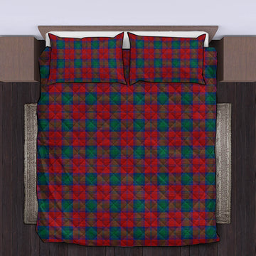 Fotheringham (Fotheringhame) Tartan Quilt Bed Set