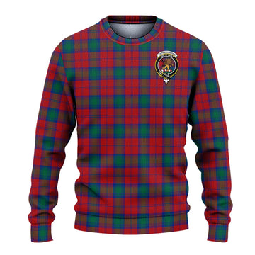 Fotheringham (Fotheringhame) Tartan Ugly Sweater with Family Crest