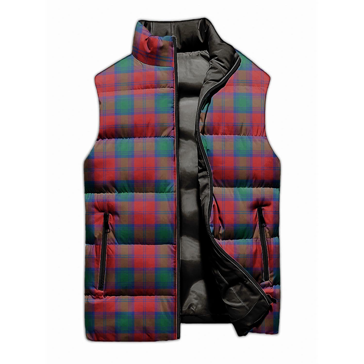 Fotheringham Modern Tartan Sleeveless Puffer Jacket - Tartanvibesclothing