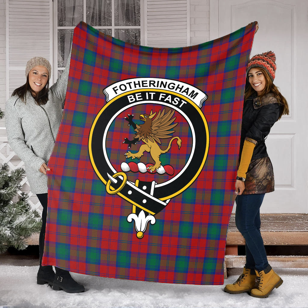 fotheringham-modern-tartab-blanket-with-family-crest