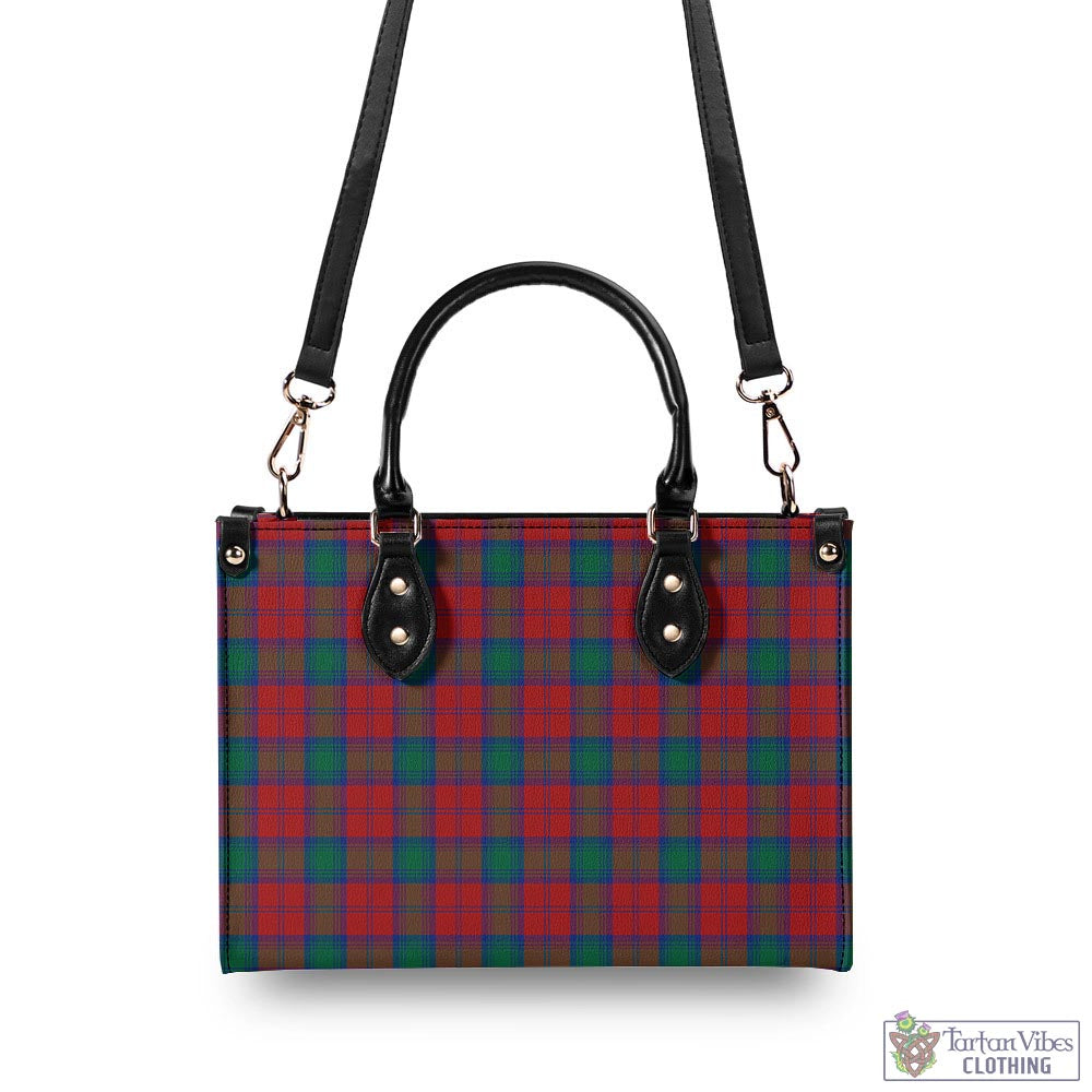 Tartan Vibes Clothing Fotheringham Modern Tartan Luxury Leather Handbags