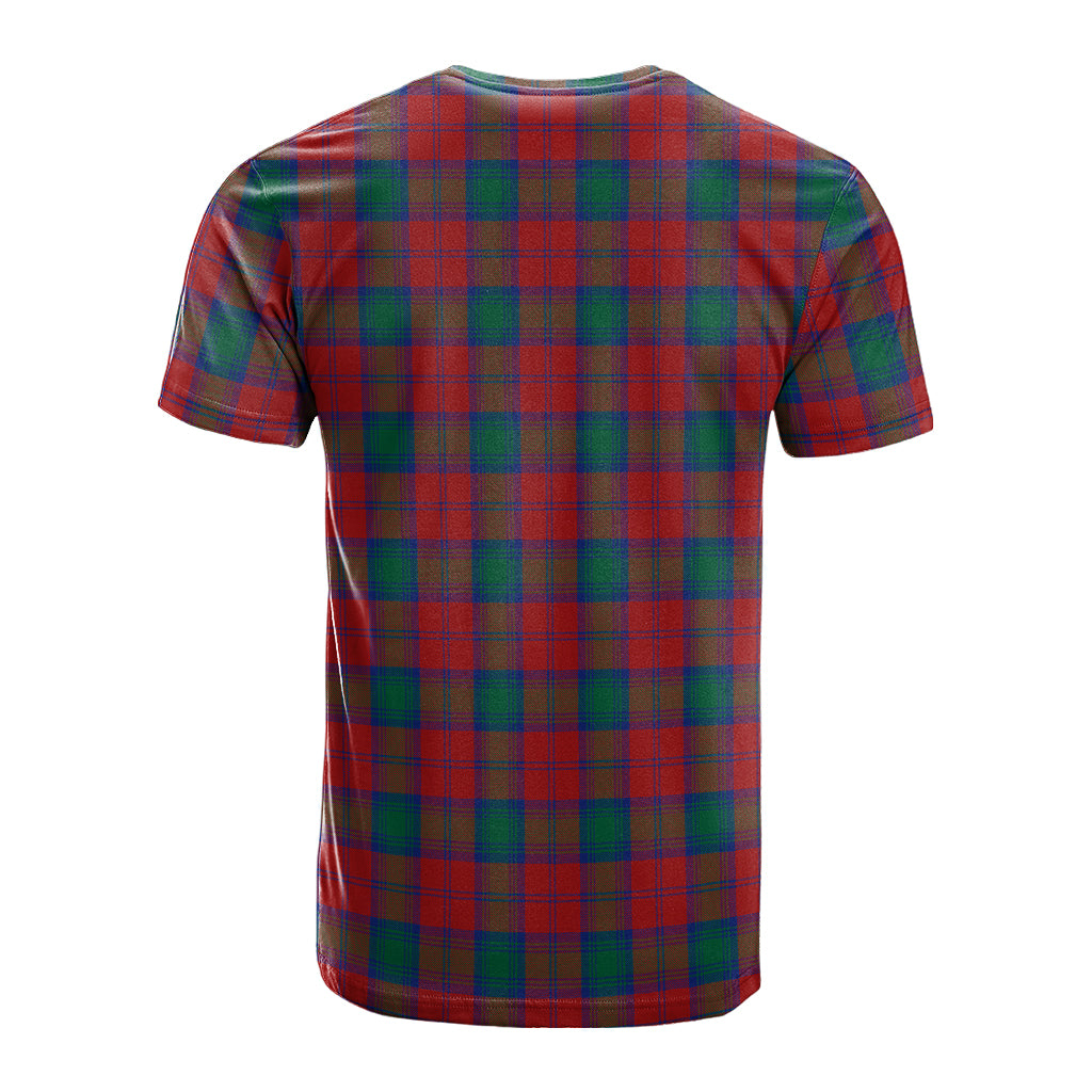 Fotheringham (Fotheringhame) Tartan T-Shirt with Family Crest - Tartan Vibes Clothing