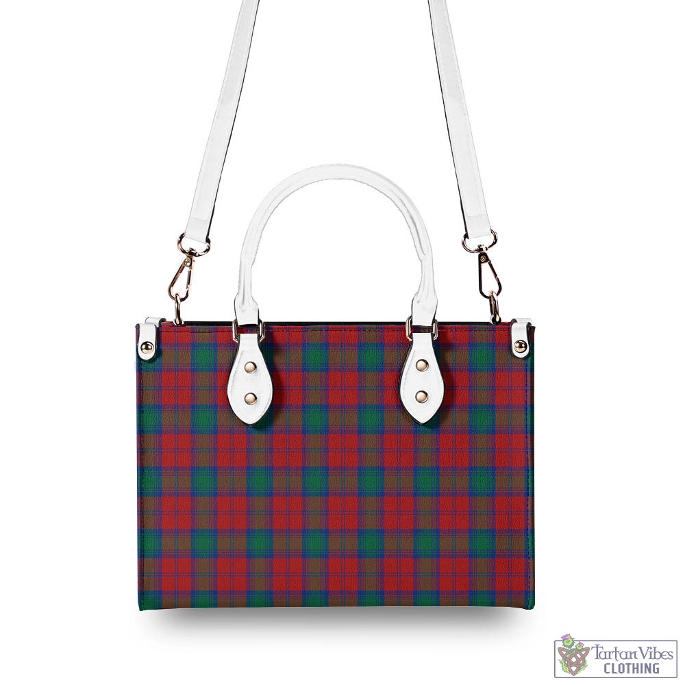 Tartan Vibes Clothing Fotheringham Modern Tartan Luxury Leather Handbags