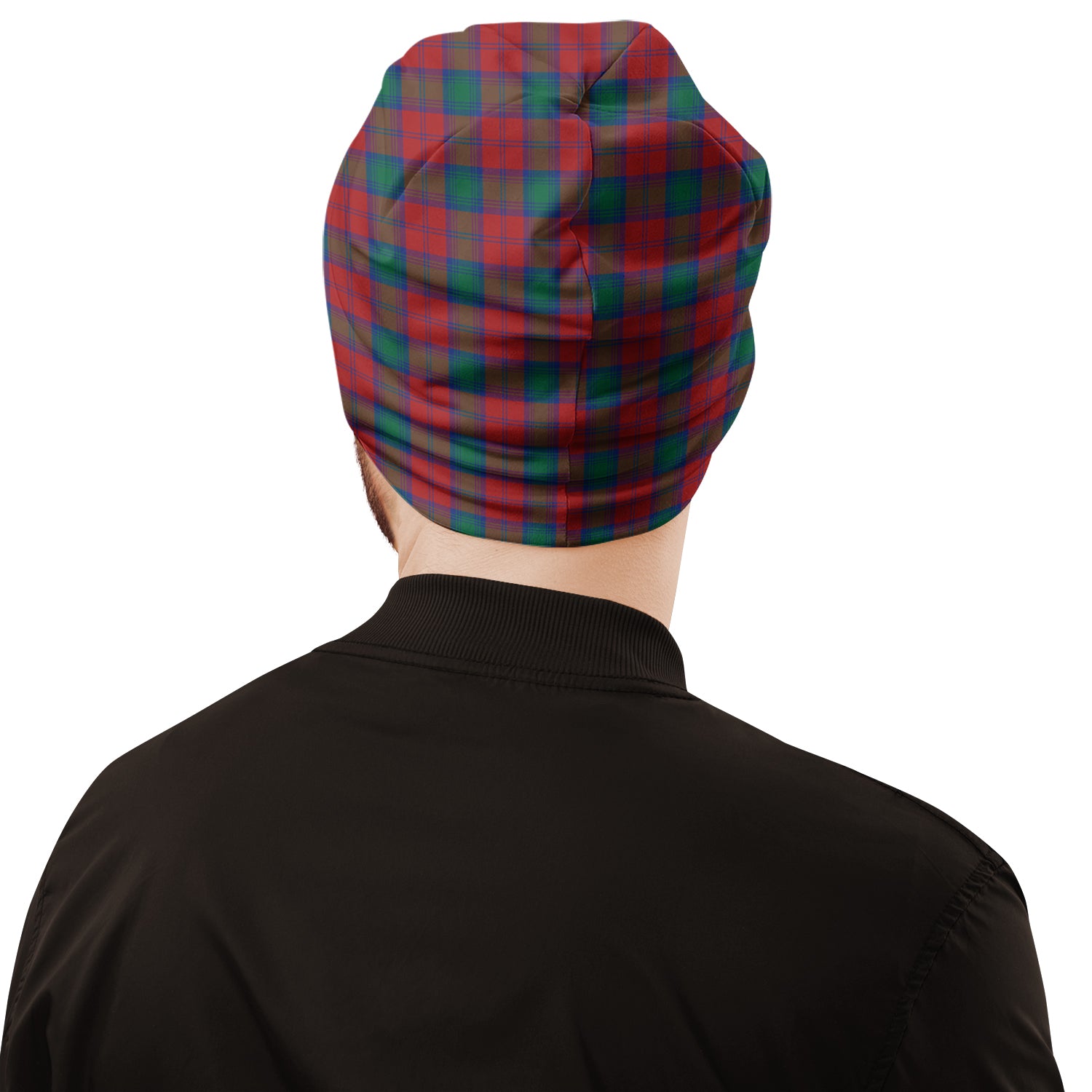 Fotheringham (Fotheringhame) Tartan Beanies Hat with Family Crest - Tartan Vibes Clothing