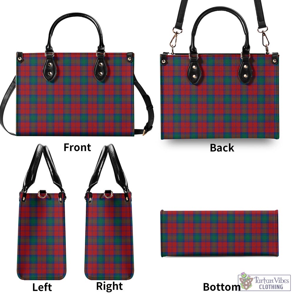 Tartan Vibes Clothing Fotheringham Modern Tartan Luxury Leather Handbags