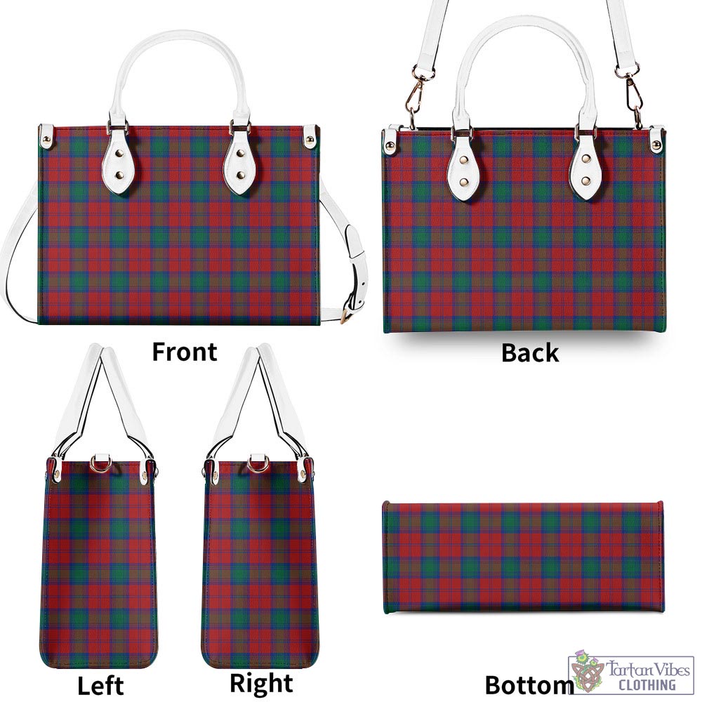 Tartan Vibes Clothing Fotheringham Modern Tartan Luxury Leather Handbags