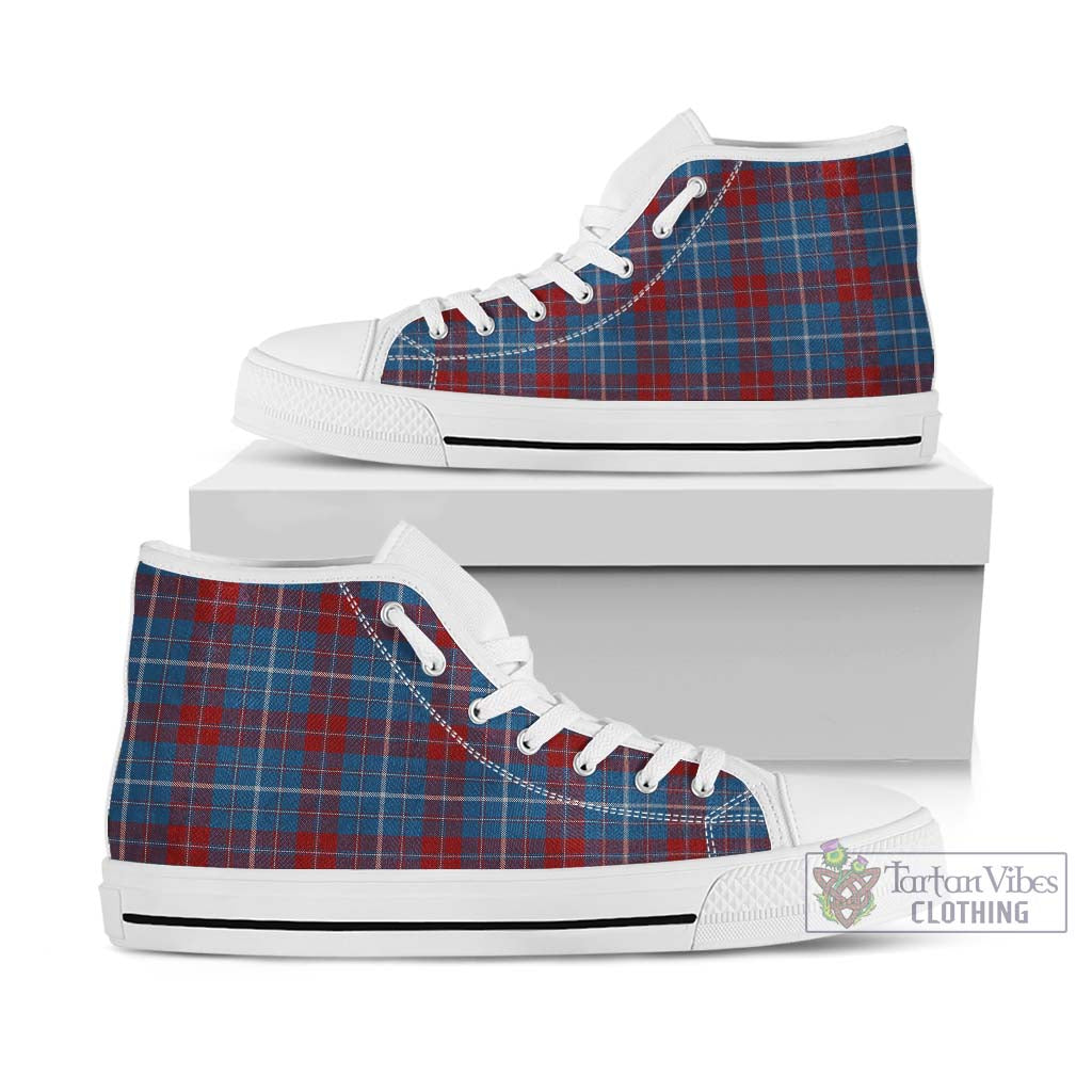 Tartan Vibes Clothing Frame Tartan High Top Shoes