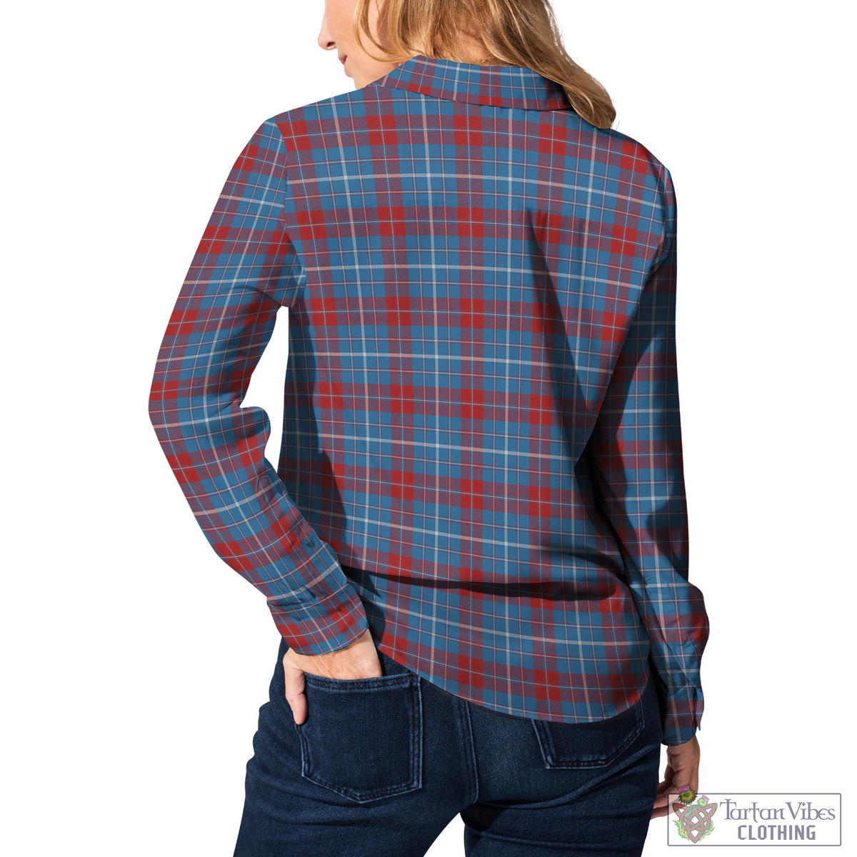 Frame Tartan Women's Casual Shirt Female - Tartan Vibes Clothing