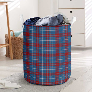 Frame Tartan Laundry Basket