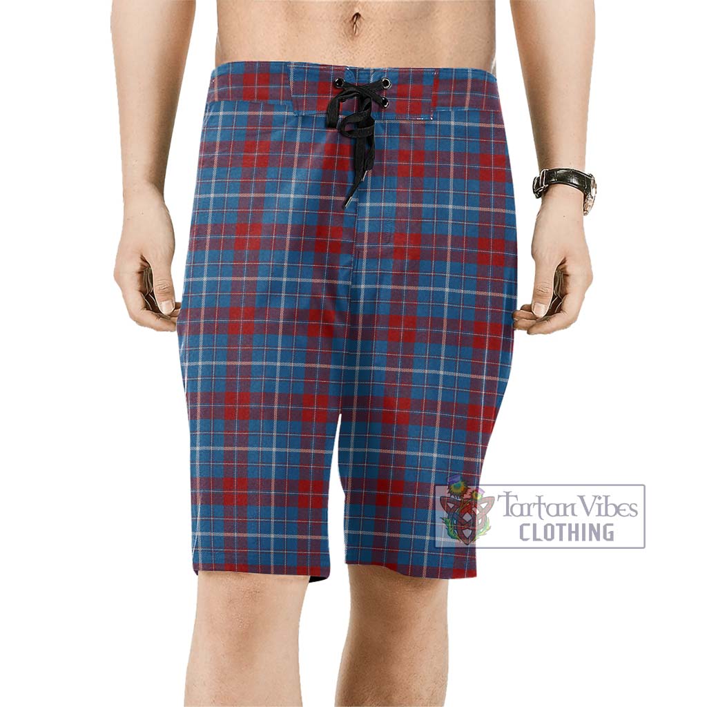 Frame Tartan Men's Board Shorts Men - Tartan Vibes Clothing