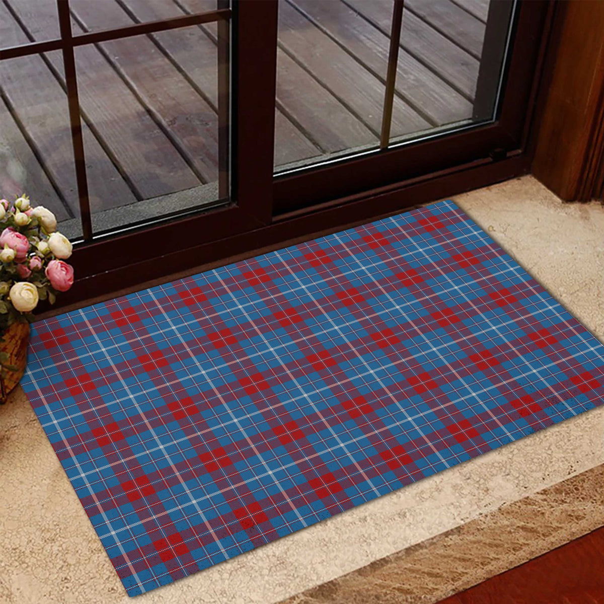 Frame Tartan Rubber Doormat L 60*90cm - Tartan Vibes Clothing