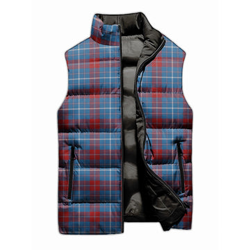 Frame Tartan Sleeveless Puffer Jacket