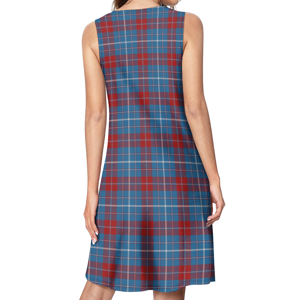 Frame Tartan Womens Casual Dresses - Tartan Vibes Clothing