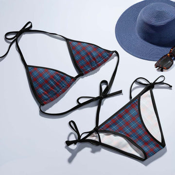 Frame Tartan Bikini Swimsuit