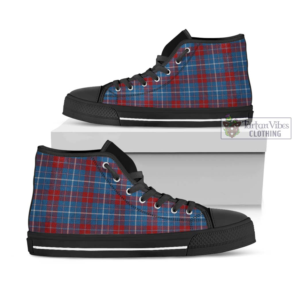 Tartan Vibes Clothing Frame Tartan High Top Shoes