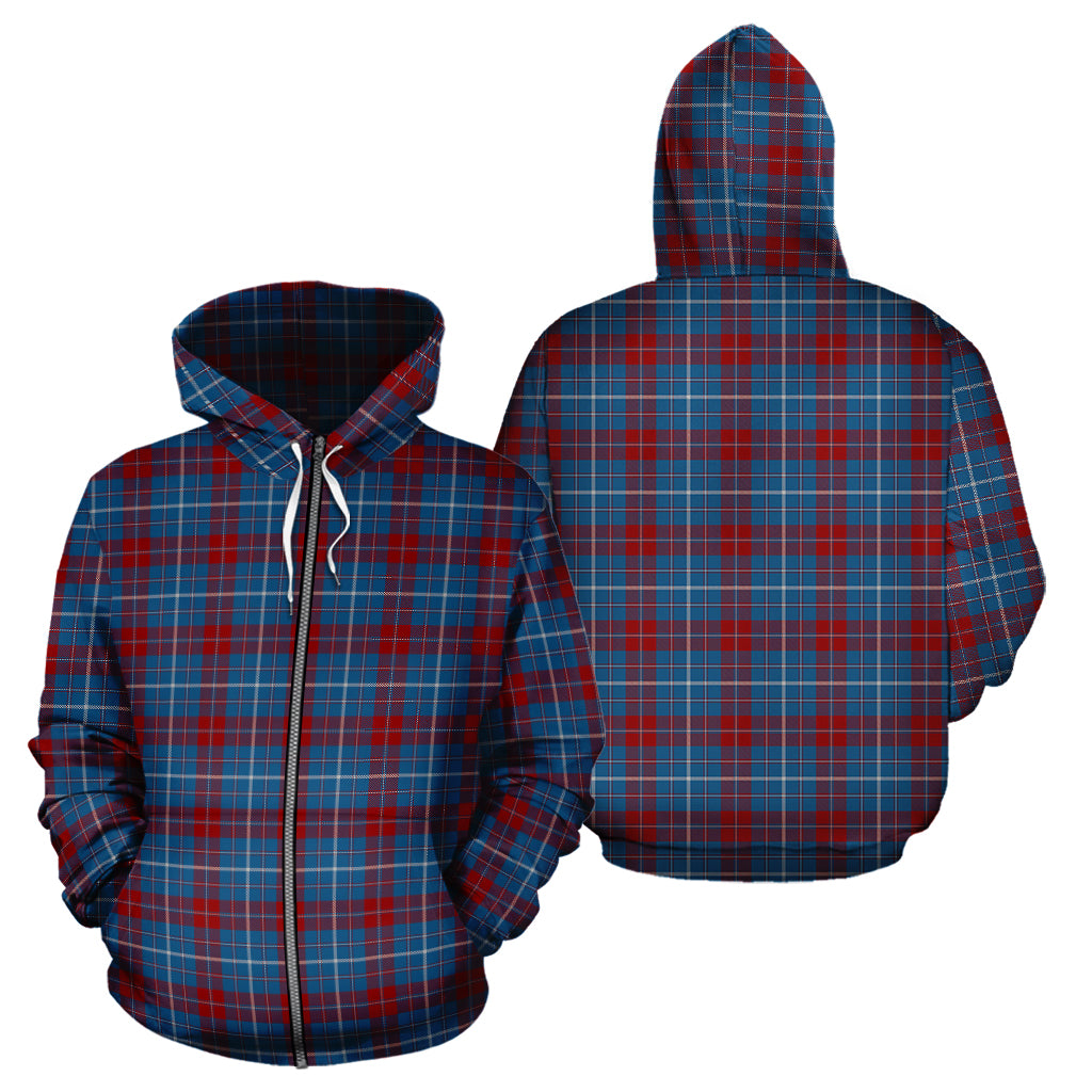 Frame Tartan Hoodie - Tartan Vibes Clothing