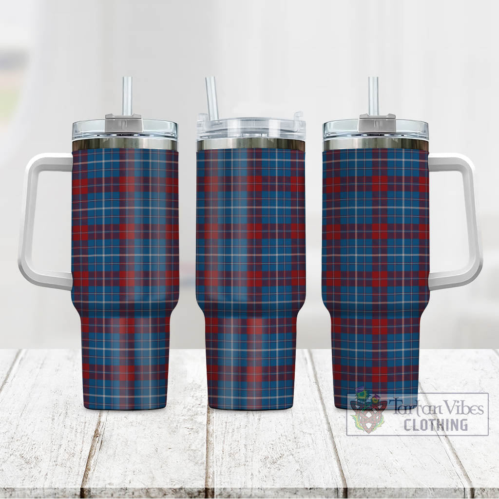 Tartan Vibes Clothing Frame Tartan Tumbler with Handle