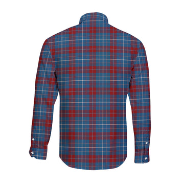 Frame Tartan Long Sleeve Button Up Shirt