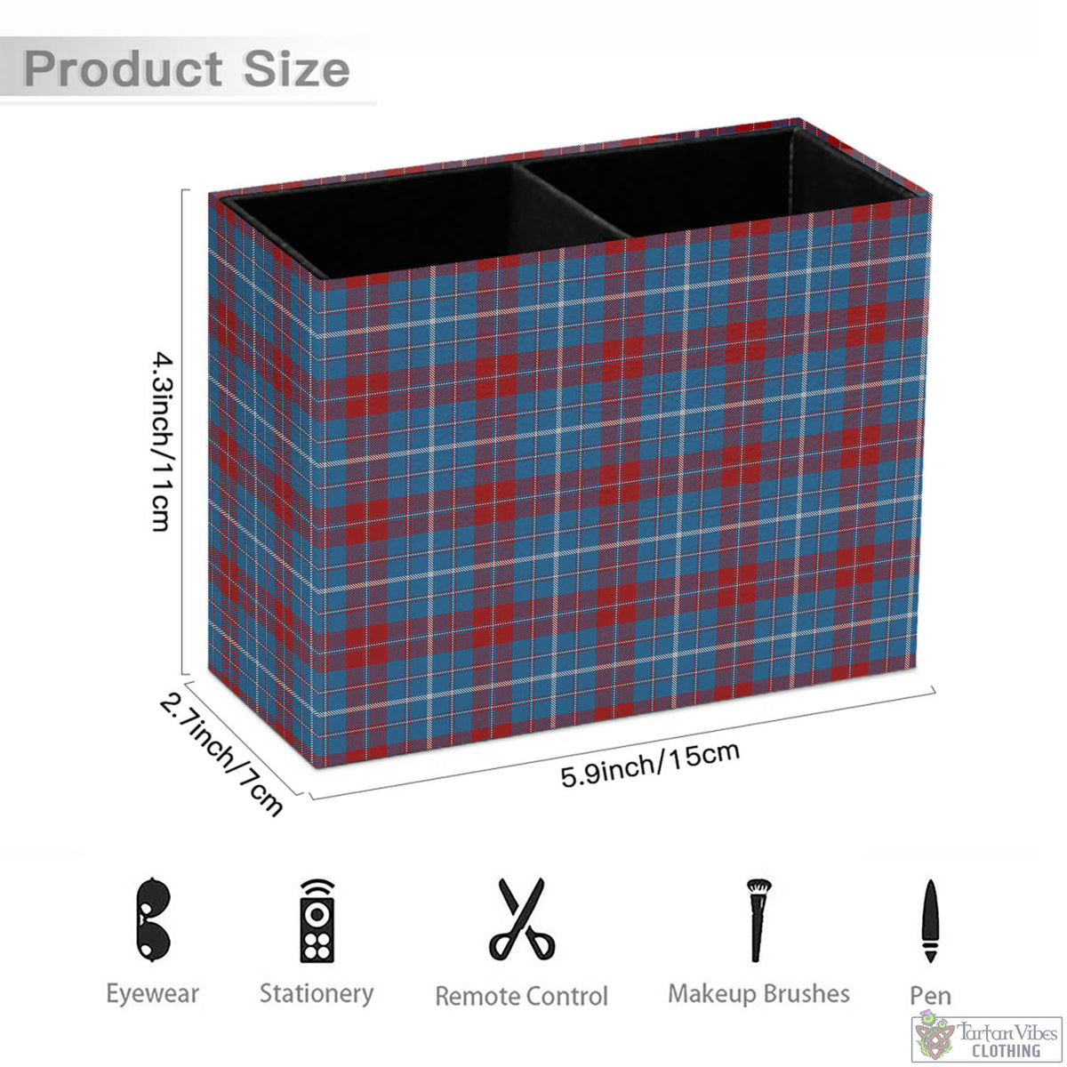 Frame Tartan Pen Holder - Tartan Vibes Clothing