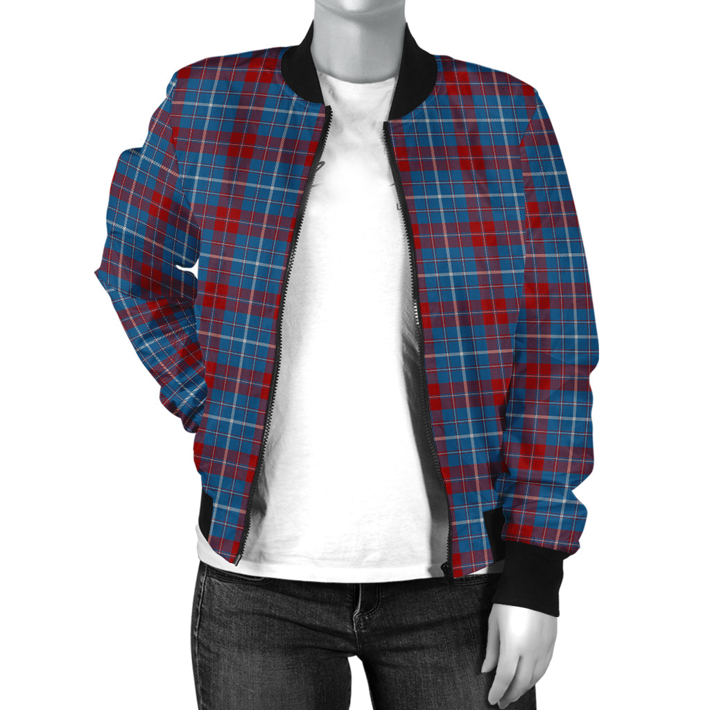 frame-tartan-bomber-jacket