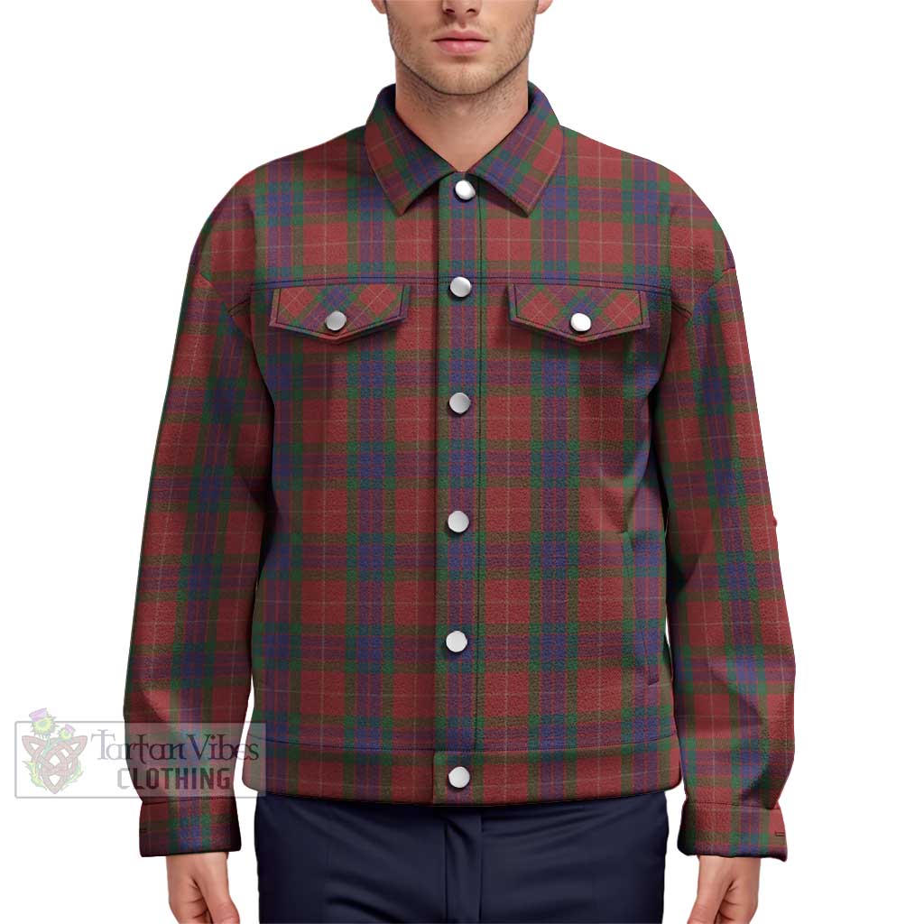 Fraser Tartan Unisex Lapel Cotton Jacket Unisex - Tartan Vibes Clothing