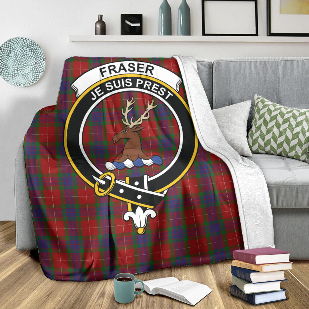 fraser-tartab-blanket-with-family-crest