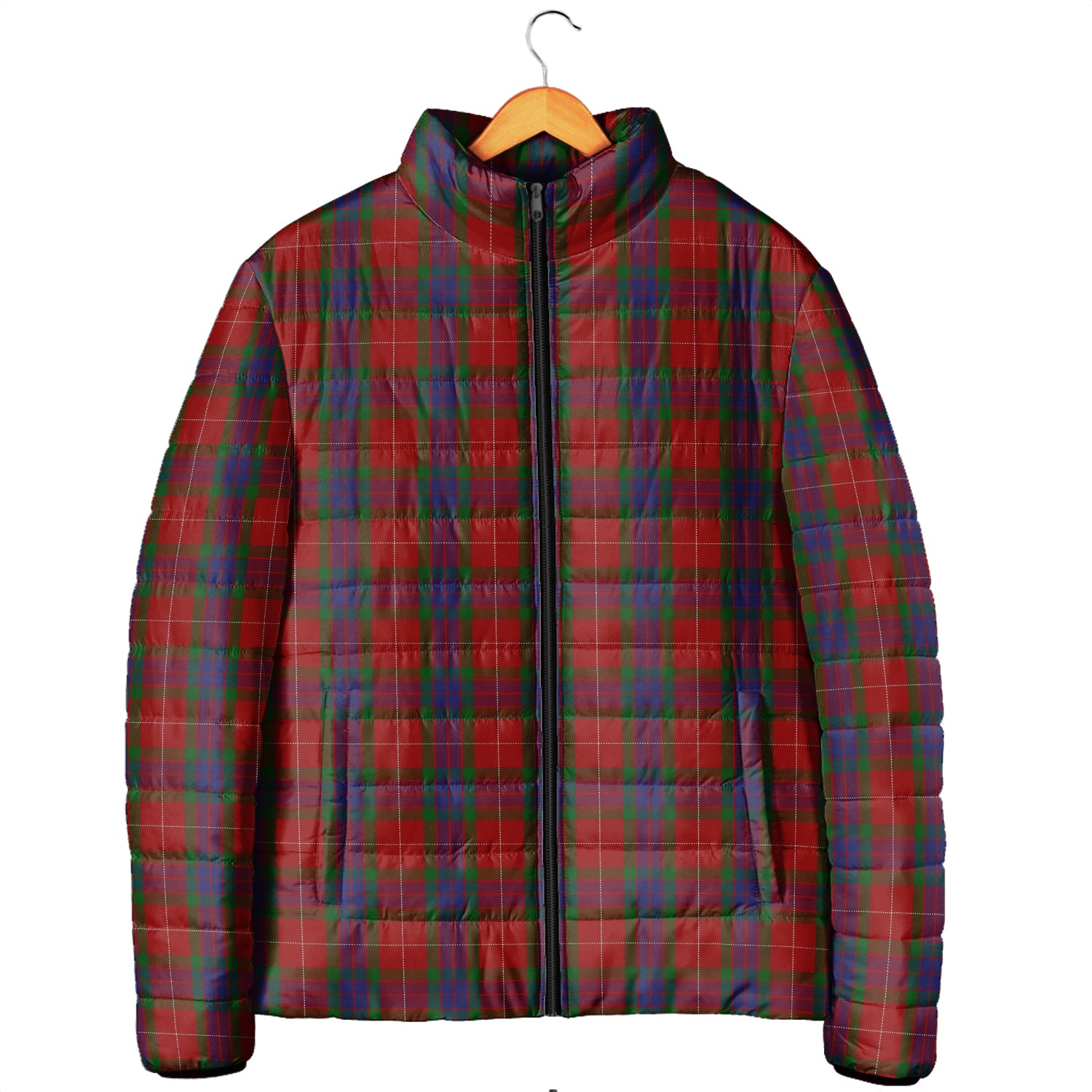 Fraser Tartan Padded Jacket Men's Padded Jacket - Tartan Vibes Clothing