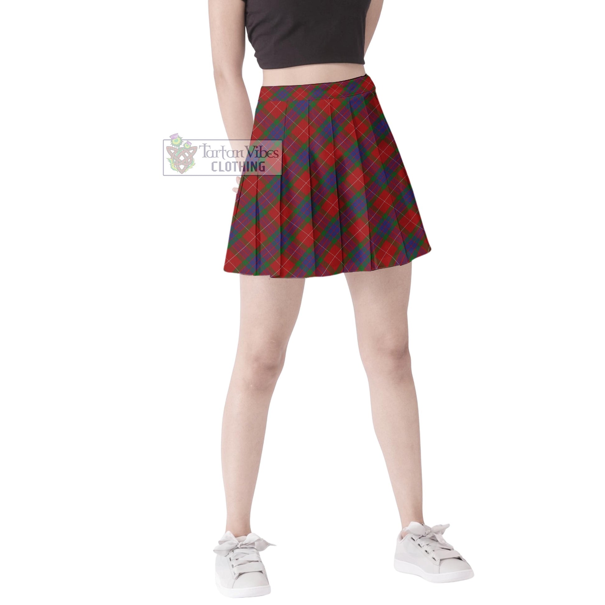 Tartan Vibes Clothing Fraser Tartan Women's Plated Mini Skirt