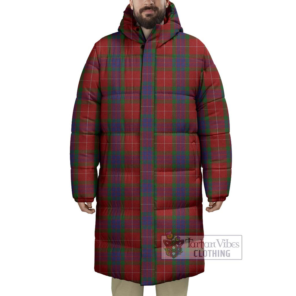 Tartan Vibes Clothing Fraser Tartan Long Down Jacket