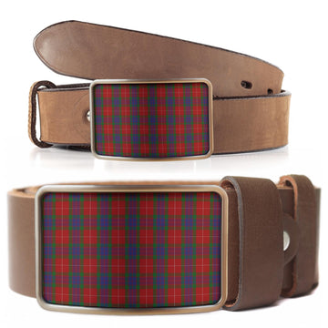 Fraser Tartan Belt Buckles