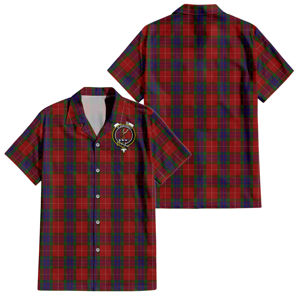 fraser-tartan-short-sleeve-button-down-shirt-with-family-crest