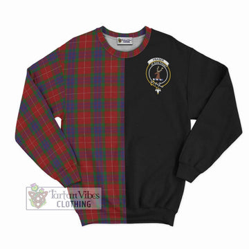 Fraser Tartan Sweatshirt with Family Crest and Half Of Me Style